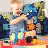 Outlet Learning Resources 1-2-3 Build It - Rocket, Train, Helicopter!