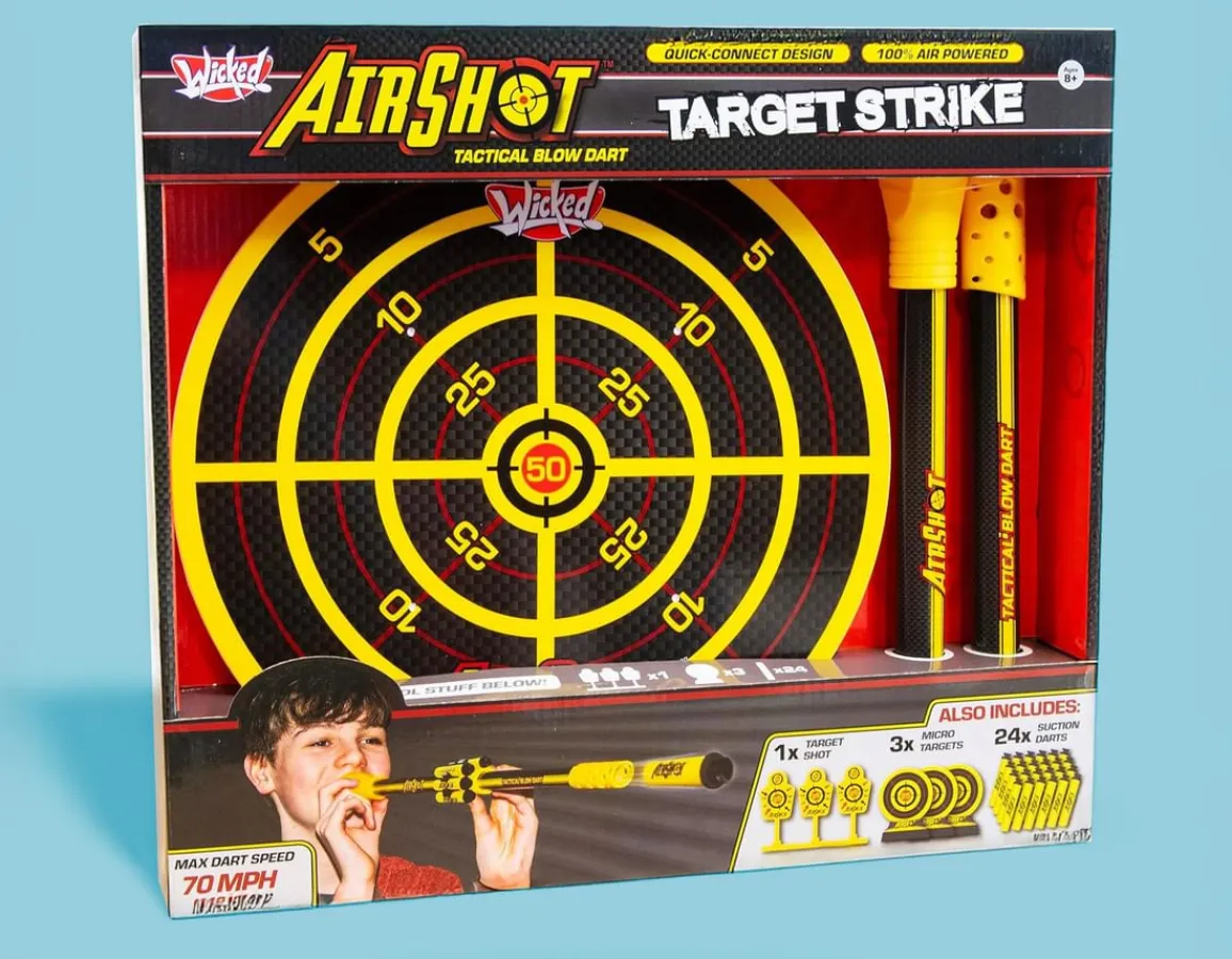 Wicked Vision Airshot Target Strike - Shoot up to 70 mph!