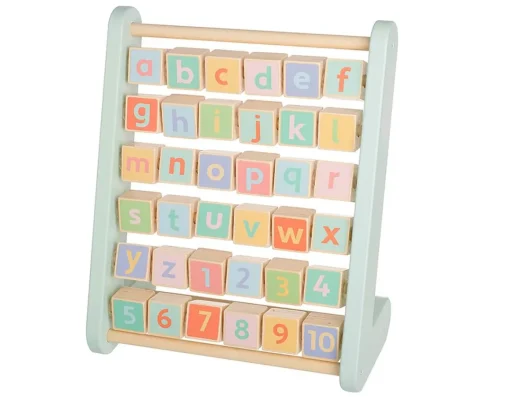 Clearance Orange Tree Toys Alphabet Farmyard Abacus - 1,2,3, Moo!
