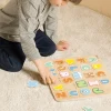 New Classic World Alphabet Puzzle - Natural Wood