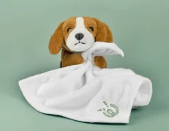 Living Nature Baby Beagle with Blanket - Gift Box