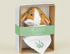 Living Nature Baby Bunny with Blanket - So Cuddly!