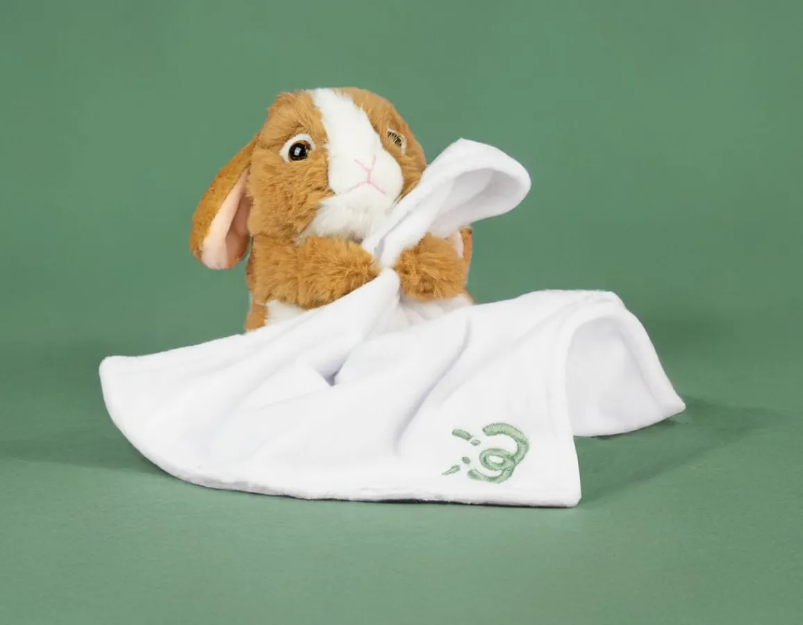 Living Nature Baby Bunny with Blanket - So Cuddly!