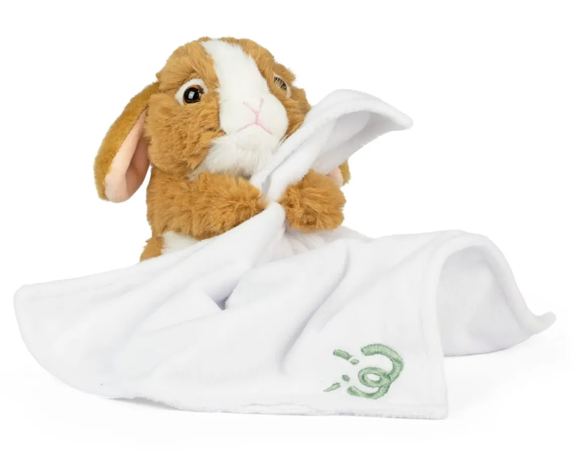 Living Nature Baby Bunny with Blanket - So Cuddly!