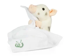 Living Nature Baby Piglet with Blanket - Gift Box