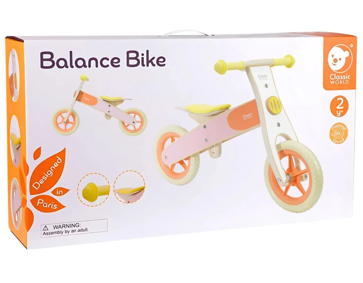 Hot Classic World Balance Bike - Wooden Scoot-Along