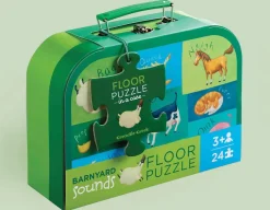 Clearance Crocodile Creek Barnyard Sounds - Floor Puzzle
