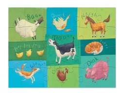 Clearance Crocodile Creek Barnyard Sounds - Floor Puzzle