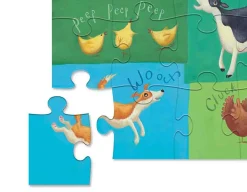 Clearance Crocodile Creek Barnyard Sounds - Floor Puzzle
