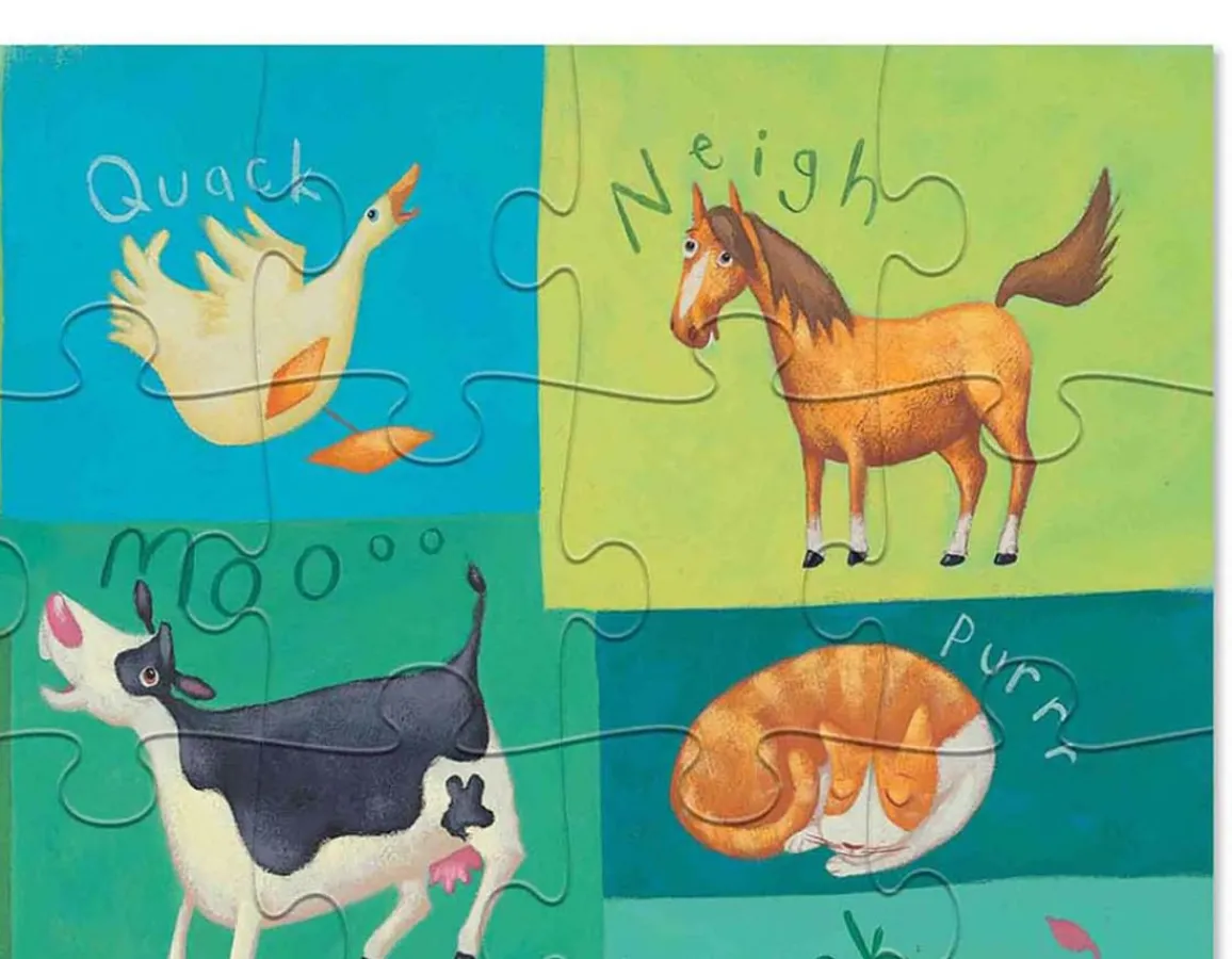 Clearance Crocodile Creek Barnyard Sounds - Floor Puzzle