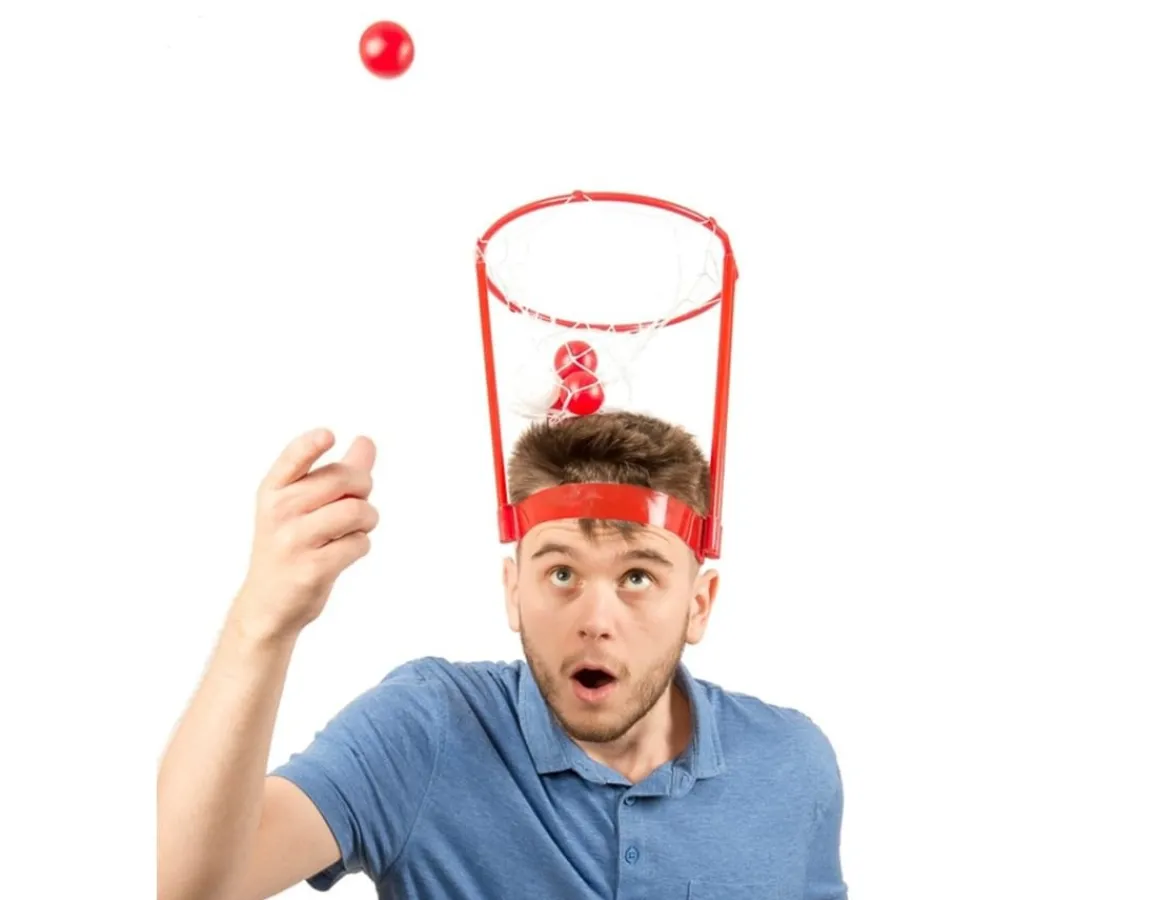 Outlet Funtime Gifts Basket Case - Headband Hoop Game