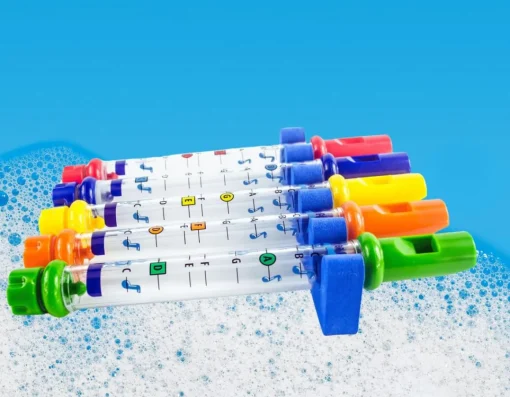 Clearance Buddy & Barney Bath Time Flutes - Musical Fun!
