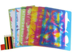 Clearance Buddy & Barney Big Box of Animal Stencils - 150 Shapes