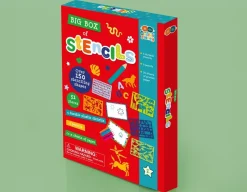 Outlet Buddy & Barney Big Box of Stencils - Over 150 Shapes