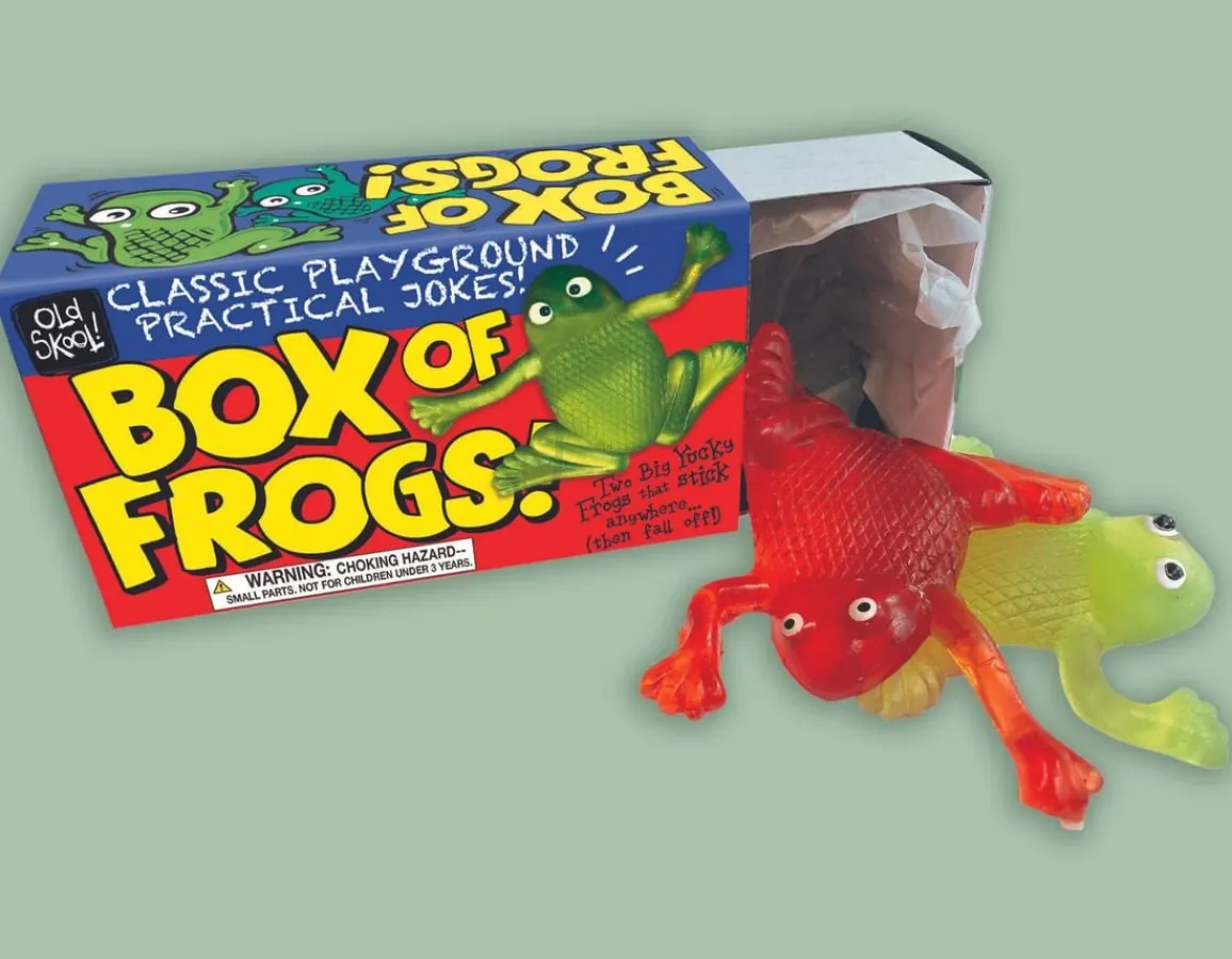 House of Marbles Box of Frogs - Sticky, Squishy, Stretchy & Yucky!