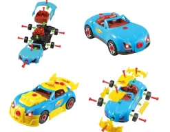 New Buddy & Barney Build Your Own Racing Car - 30 pieces