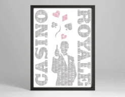 Outlet Spineless Classics Casino Royale - The Book on a Poster