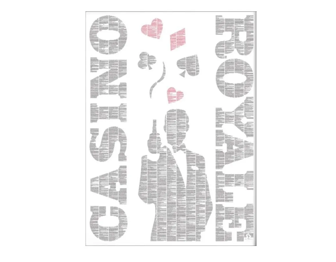 Outlet Spineless Classics Casino Royale - The Book on a Poster