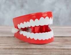 Funtime Gifts Chattering Teeth - Clockwork Classic
