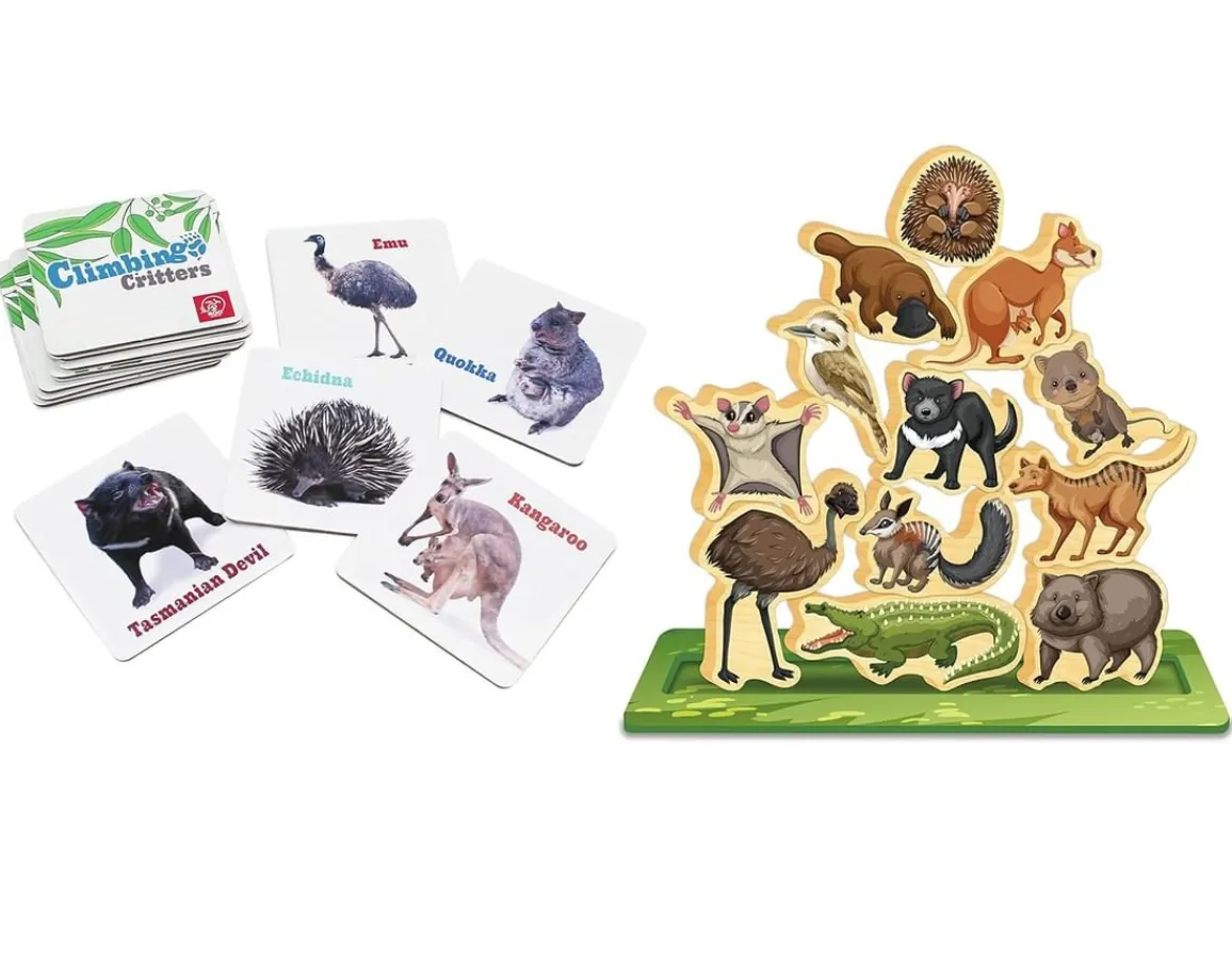 Online Roo Games Climbing Critters - Stacking Game
