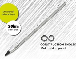 New Troika Construction Endless Pencil - Writes for 20km!