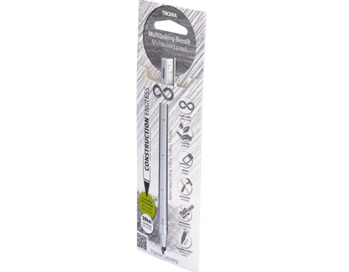New Troika Construction Endless Pencil - Writes for 20km!