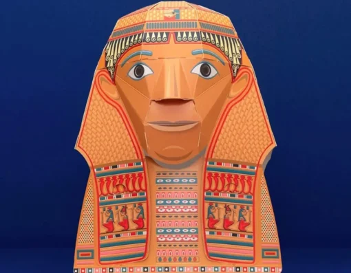 Online Clockwork Soldier Create Your Own Egyptian Head Mask
