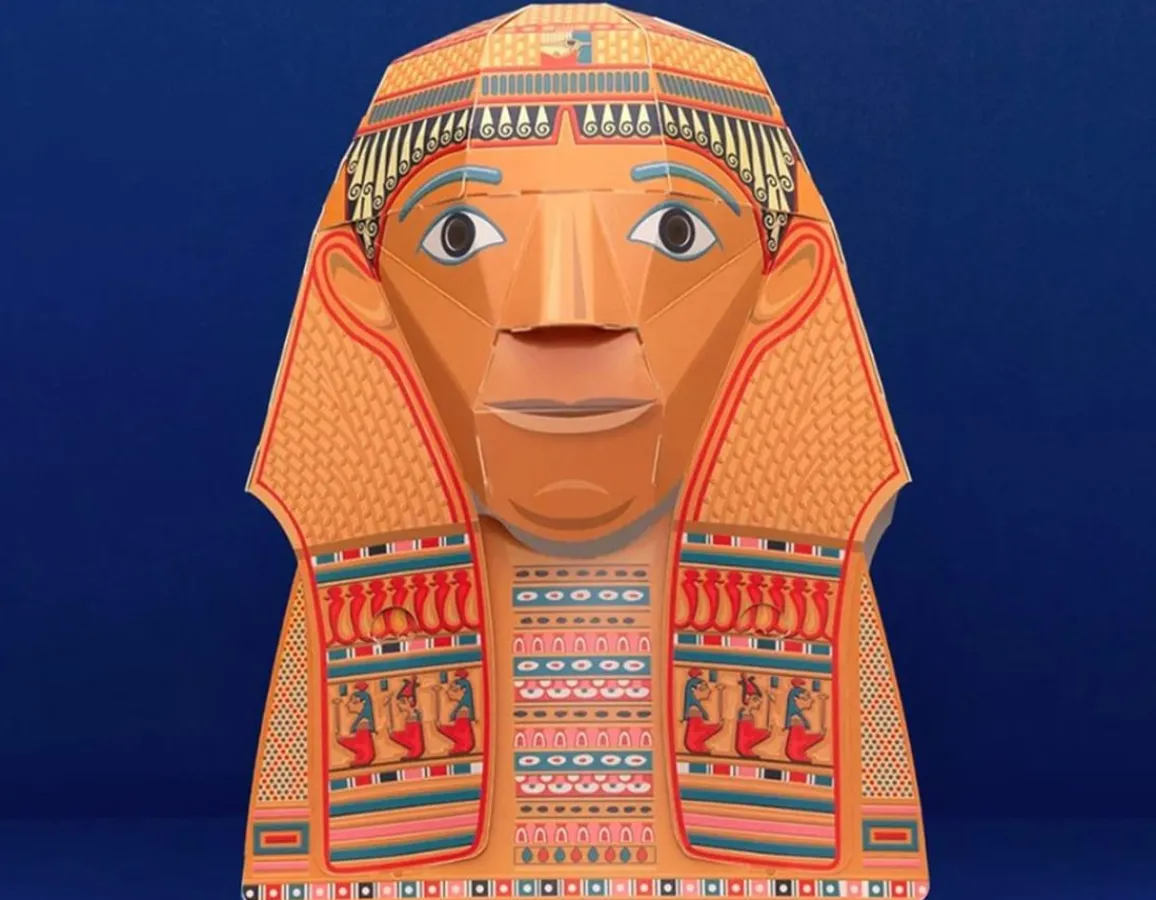 Online Clockwork Soldier Create Your Own Egyptian Head Mask
