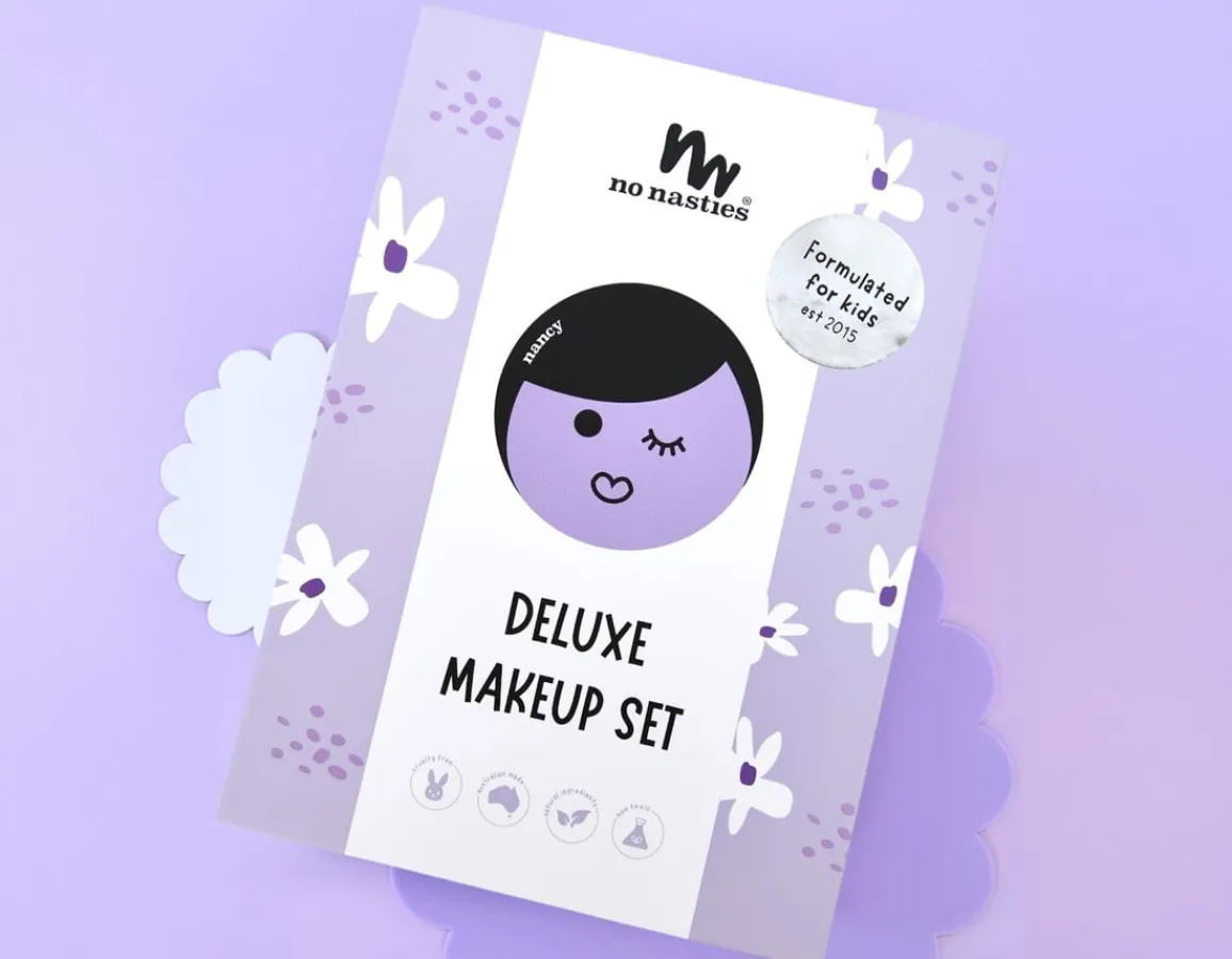 Sale No Nasties Deluxe Makeup Set - Purple Gift Box