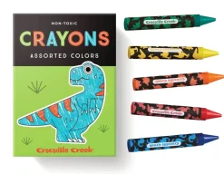 Outlet Crocodile Creek Dino Colouring Stickers - Set of 20 with 5 Crayons