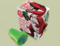 Discount House of Marbles Dino Sticker Stamper - Roarsome