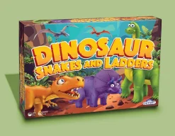 New Cheatwell Games Dinosaur Snakes and Ladders