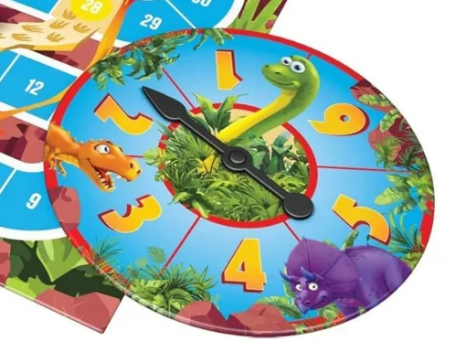 New Cheatwell Games Dinosaur Snakes and Ladders