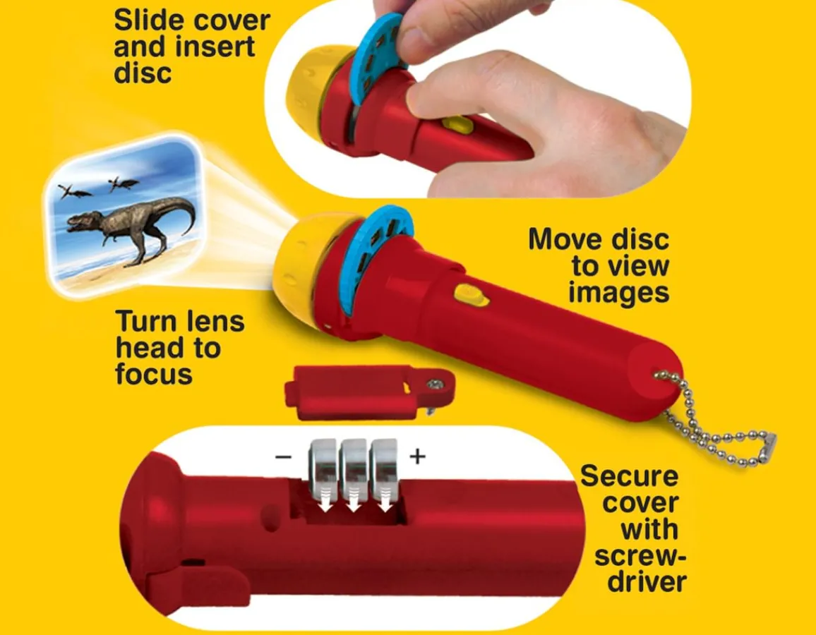 Online Brainstrom Toys Dinosaur Torch and Projector - Natural History Museum