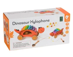 Clearance Classic World Dinosaur Xylophone - Wooden Pull Along