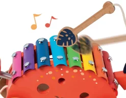 Clearance Classic World Dinosaur Xylophone - Wooden Pull Along