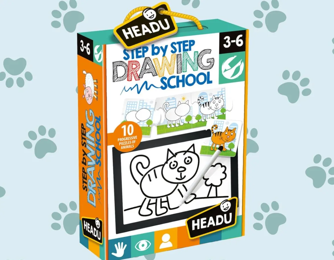 Sale Headu Drawing School - Step By Step