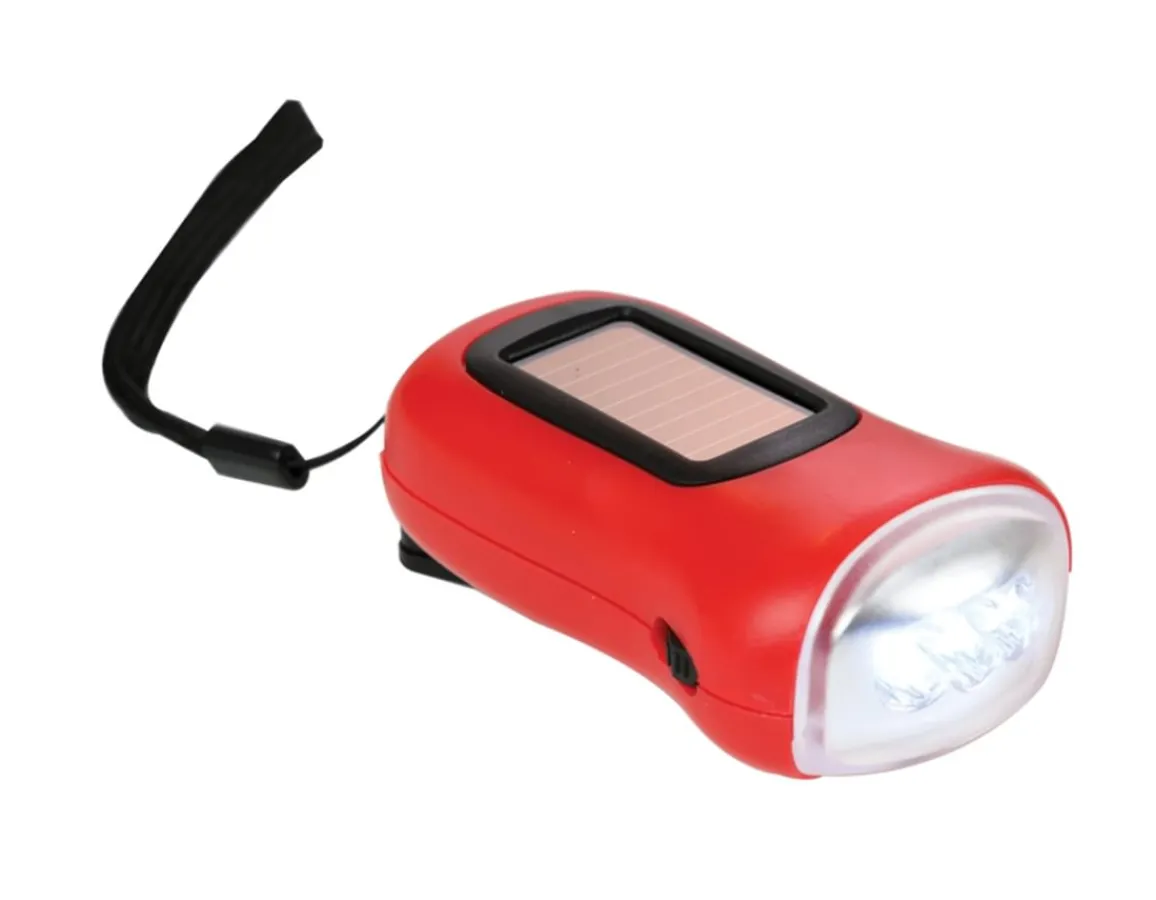 Online Funtime Dynamo & Solar Torch - Fun Gadget