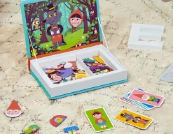 Clearance Janod Fairy Tales Magneti'book - 40 piece magnetic set