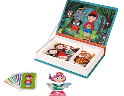 Clearance Janod Fairy Tales Magneti'book - 40 piece magnetic set