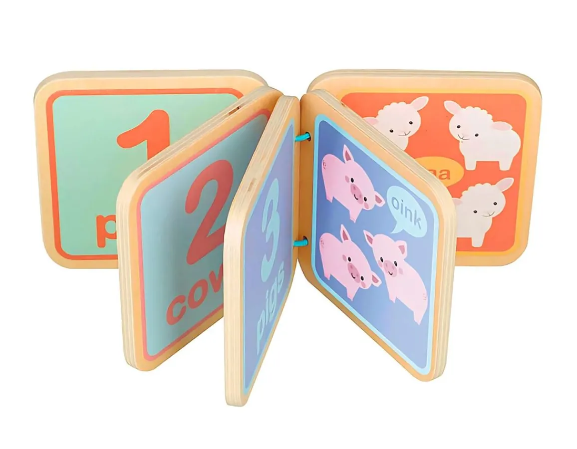 New Orange Tree Toys Farm Animal Counting Book