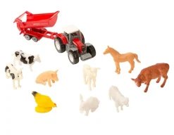 Clearance Funtime Gifts Farm in a Tin - 12 Mini Animals with Tractor