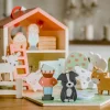 Best Orange Tree Toys Farmyard Play Set - 19 Wooden Pieces