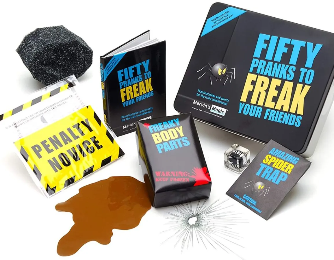 Hot Marvins Magic Fifty Pranks to Freak your Friends