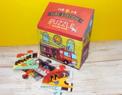 Crocodile Creek Fire Station Puzzle - 24 Chunky Pieces