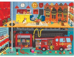 Crocodile Creek Fire Station Puzzle - 24 Chunky Pieces