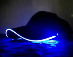 New Illuminated Apparal Flashing LED Baseball Cap