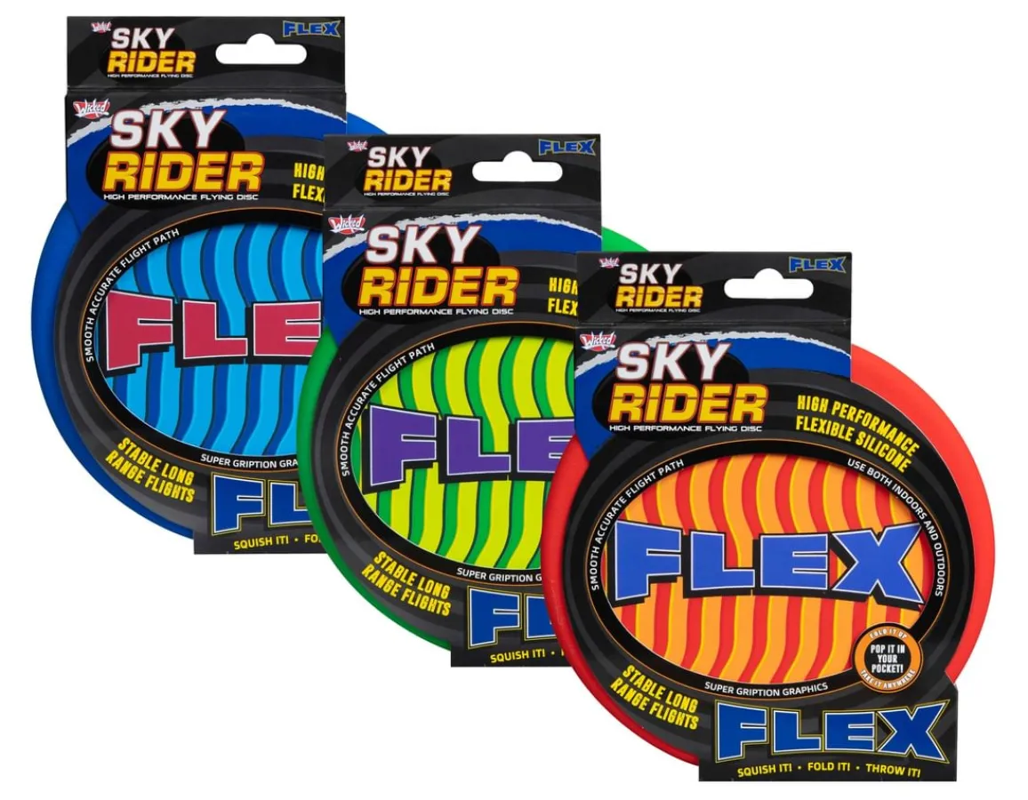 Outlet Wicked Vision Flex Flying Disc - Squish, Fold, Throw
