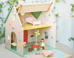 Clearance Classic World Flower Cottage - Lovely Doll House