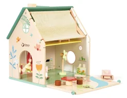 Clearance Classic World Flower Cottage - Lovely Doll House
